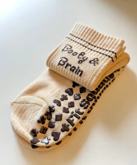 Booty & Brain - Cards Grip Socks