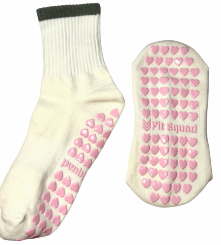 Simply Pink- Grip Socks