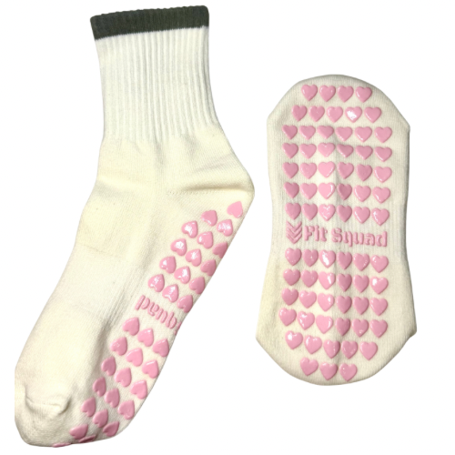 Simply Pink- Grip Socks